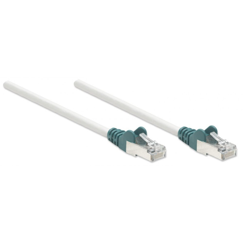 Patchcord Cat5e SFTP 2M CrossOver 100% Cu szary