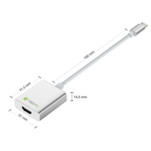 Adapter USB-C na HDMI UHD*60Hz M/F