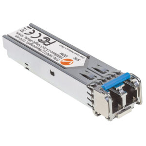 Moduł SFP 1G, LC Duplex SM, 10km, 1000Base-LX, 1310nm, miniGBIC, DDM, MSA