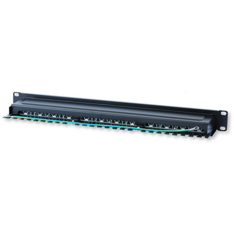 Patch panel 24 stp C6 czarny - obrazek 2
