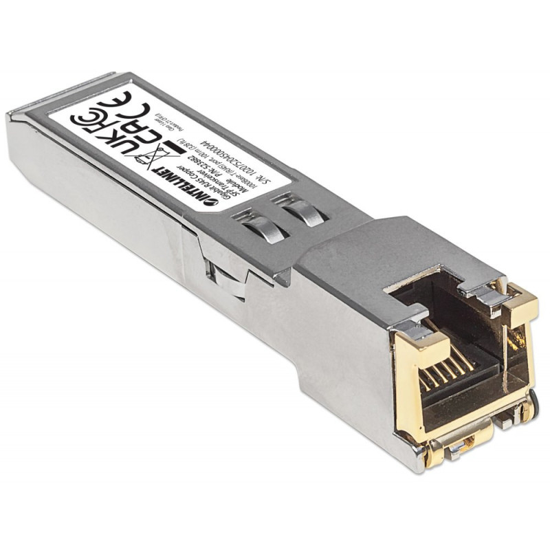 Moduł SFP RJ45 1G, 100m, 1000Base-T, miniGBIC, MSA