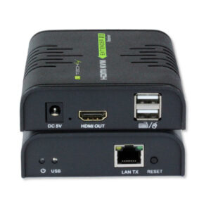 Extender KVM HDMI/USB 1080p60Hz do 120m po skrętce Kat6