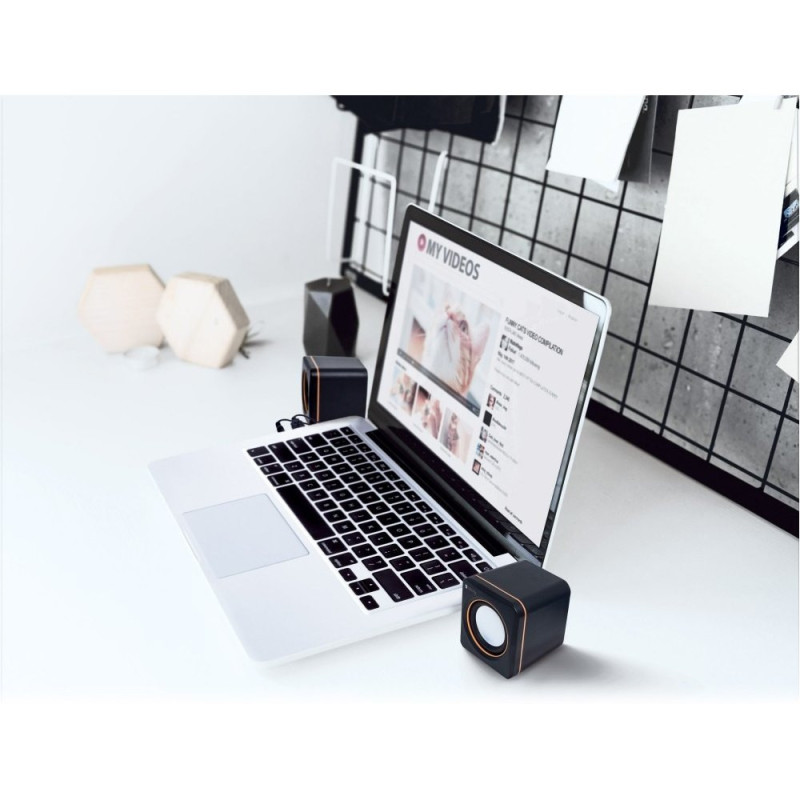 Głośniki 2.0 zas usb 3W - obrazek 3