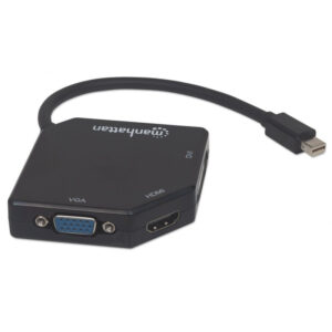 Adapter Mini DisplayPort na HDMI 4K /DVI 1080p /VGA M/F