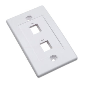 Panel przedni na 2 moduły Keystone, na puszkę natynkową