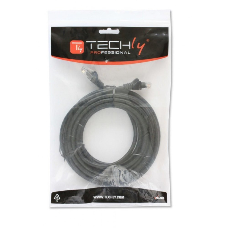 Patchcord Cat5e UTP 1,5M CCA czarny - obrazek 3