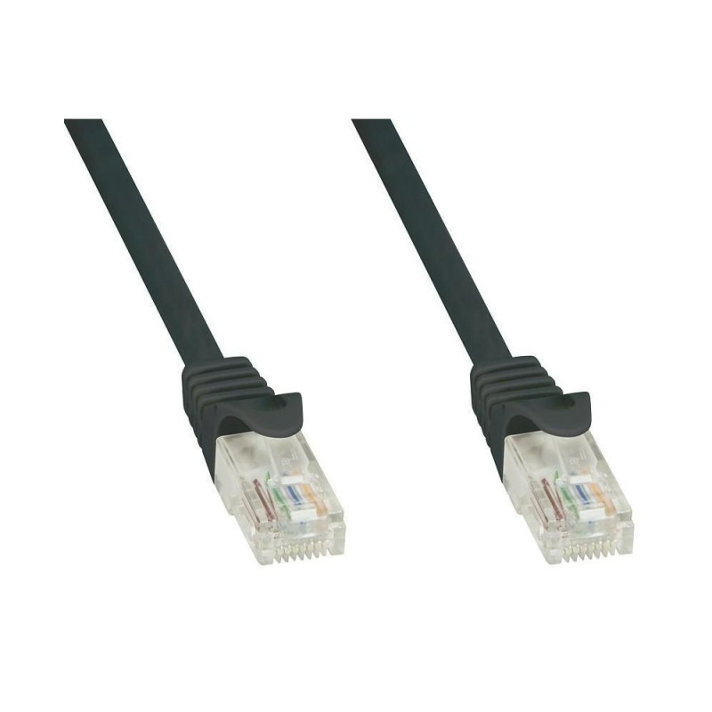 Patchcord Cat5e UTP 3M CCA czarny