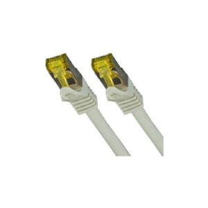 Patchcord Cat6a/Cat7 SFTP 1M 100% Cu szary