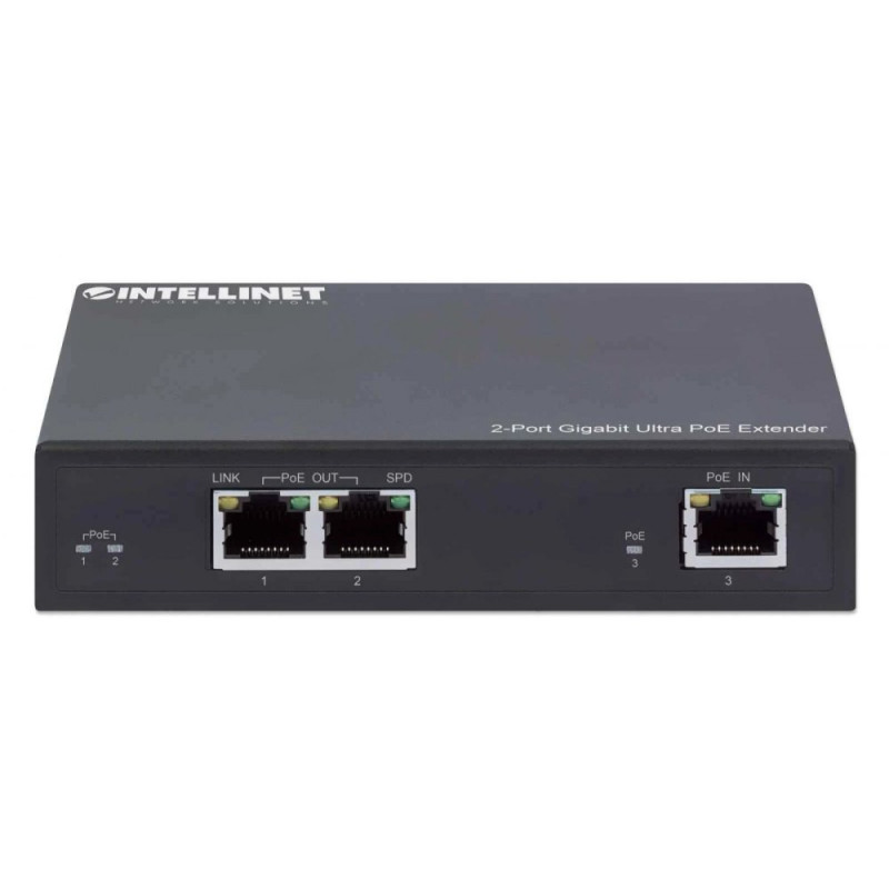 Extender Ultra PoE Gigabit, 2x RJ45 60W, do 200m - obrazek 2