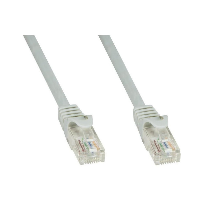 Patchcord Cat5e UTP 10M CCA szary