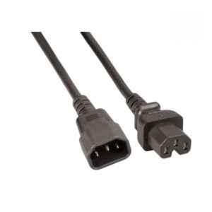 Kabel zasilania PC przedłużacz C14 na C15 2m