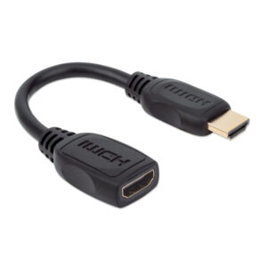 Kabel hdmi-hdmi 0,2M m/f 4K60H