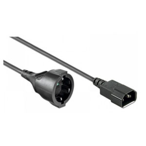 Kabel zasilania PC przedłużacz Schuko ( F ) na C14 F/M 1.5M