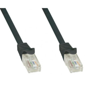 Patchcord Cat5e UTP 0,25M CCA czarny