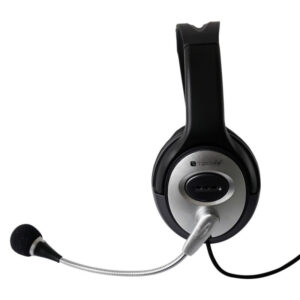 Słuchawki komputerowe nauszne stereo z mikrofonem