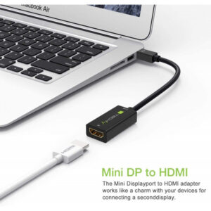 Adapter Mini DisplayPort 1.4 Thunderbolt na HDMI 8K*30Hz M/F