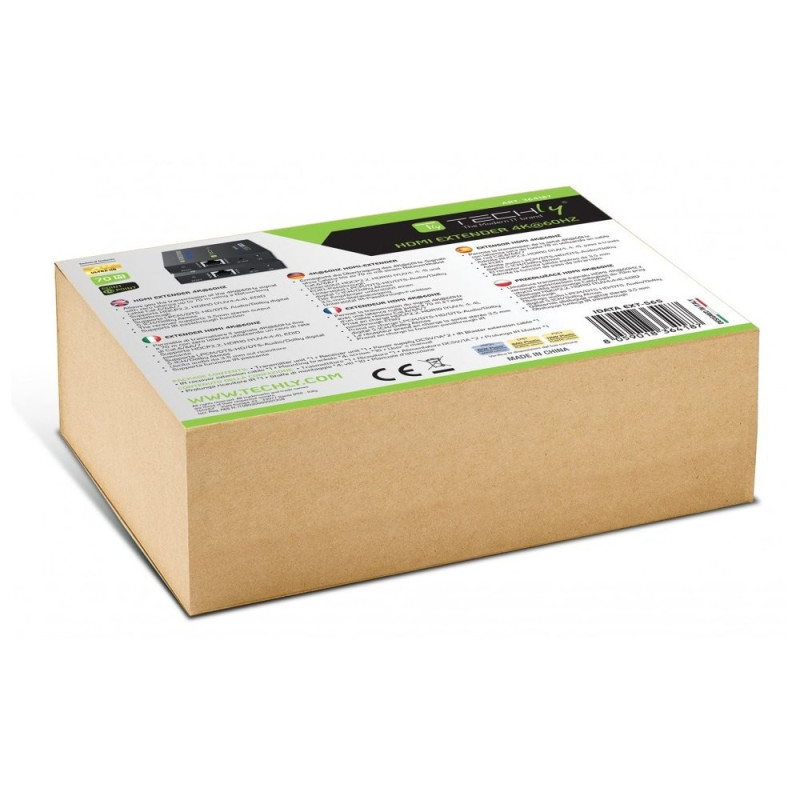 Extender HDMI 2.0 4K60Hz do 70m po skrętce Kat6 IR - obrazek 4