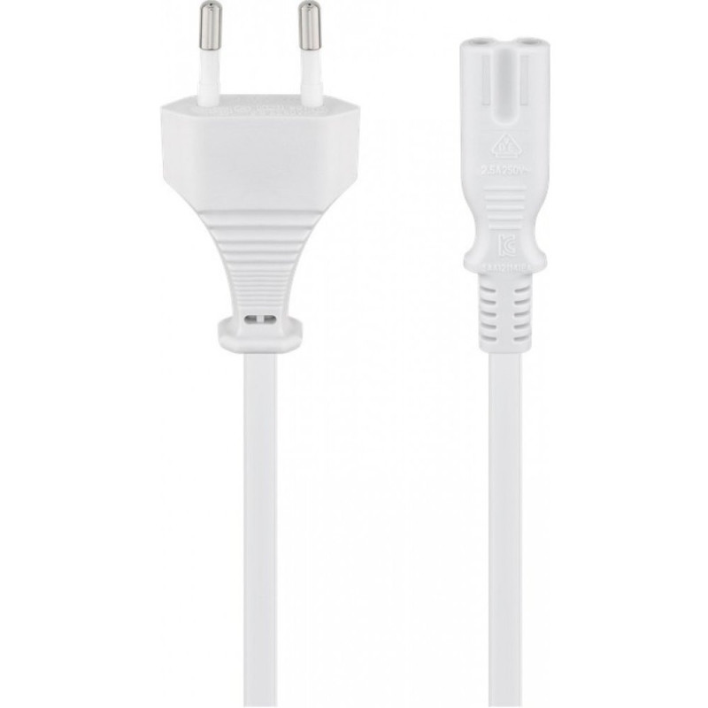 Kabel zasilania Euro na C7 ( ósemka IEC320 ) 1,8m