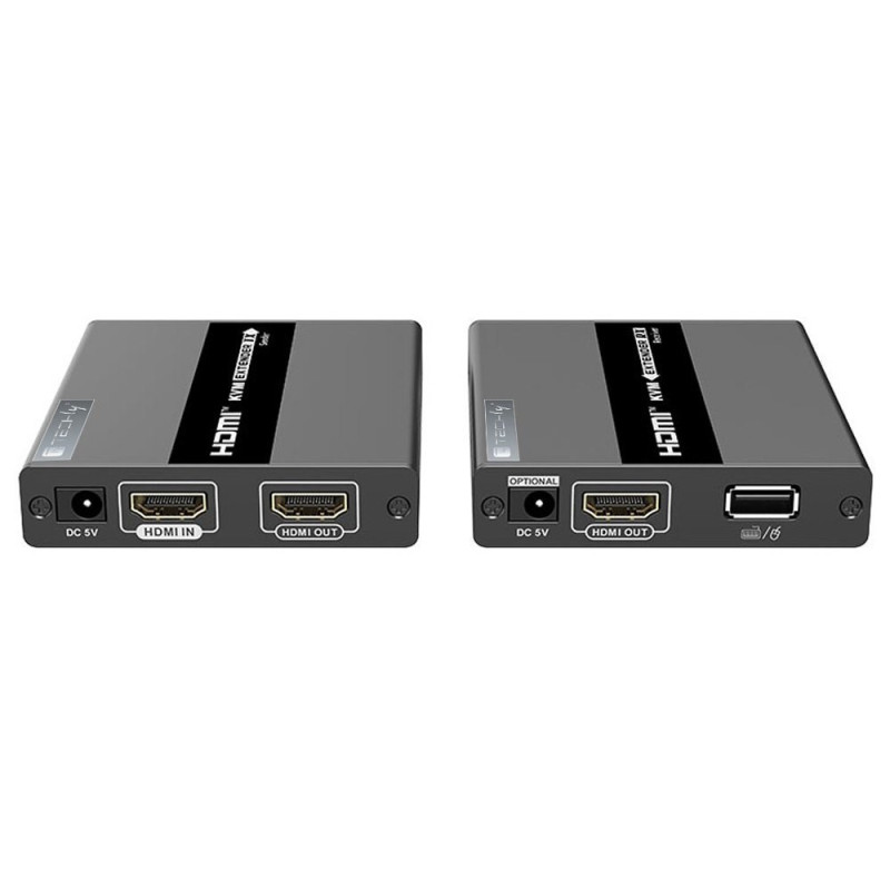 Extender KVM HDMI/USB 1080p60Hz do 60m po skrętce Kat6 PoC - obrazek 5