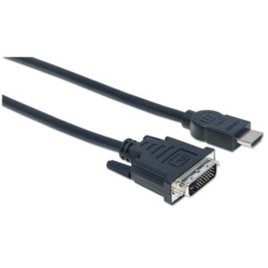Kabel HDMI na DVI-D 24+1 Dual Link 1,8M