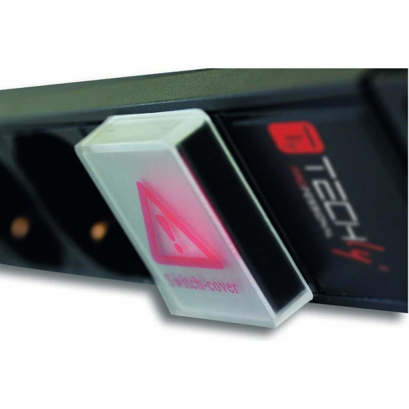 Listwa zasilająca 19' 1U X9 - gniazda Schuko - obrazek 3