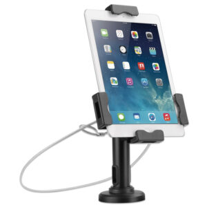 Stojak uchwyt do tabletu 7.9-11" z zamkiem i linką