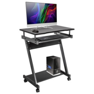 Biurko komputerowe mobilne 590x370mm czarne