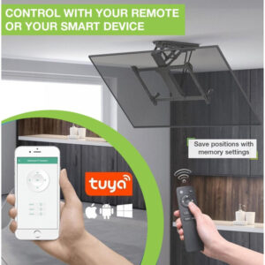 Uchwyt sufitowy do TV 32-70" LCD 35kg elektryczny na pilot