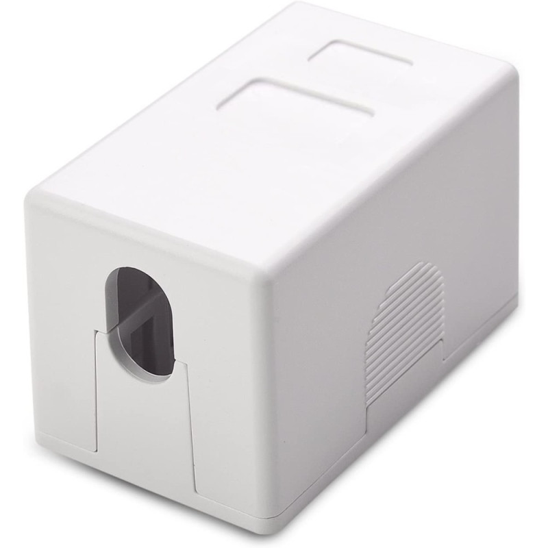 Obudowa natynkowa na 1 moduł Keystone RJ45 lub RJ11/12