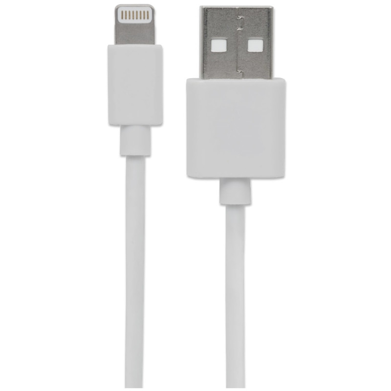 Kabel USB 2.0 USB-A na Apple Lightning 8-Pin MFi M/M 1m - obrazek 3