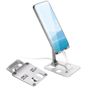Stojak uchwyt na telefon pod tablet biurkowy składany