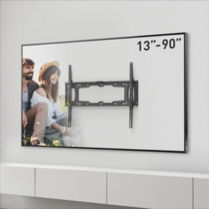 Uchwyt ścienny do TV 13-90" LED/LCD 60kg slim 28mm