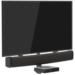 Półka AV RTV na uchwyt TV z mocowaniem Soundbar do VESA TV