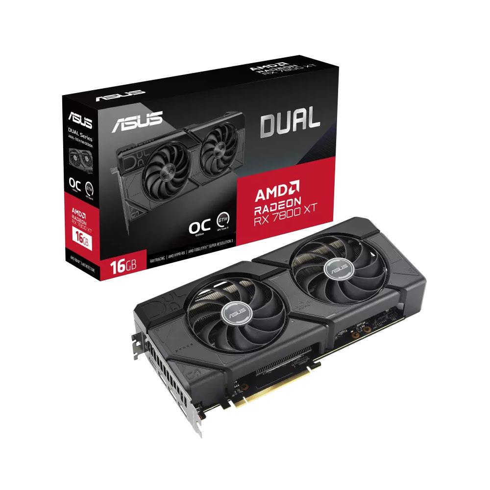 Karta VGA Asus Dual Radeon RX 7800 XT OC 16GB GDDR6 256bit HDMI+3xDP PCIe4.0 - obrazek 6