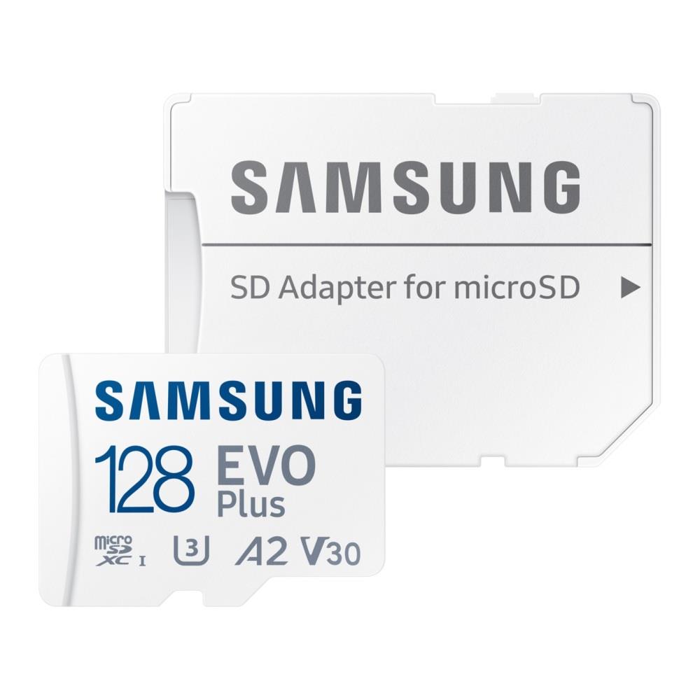Karta pamięci Samsung EVO Plus 2024 microSDXC 128GB UHS-I U3 A2 V30 + adapter - obrazek 2
