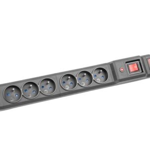 Listwa zasilająca Armac Multi M6 1,5M 6 gniazd czarny