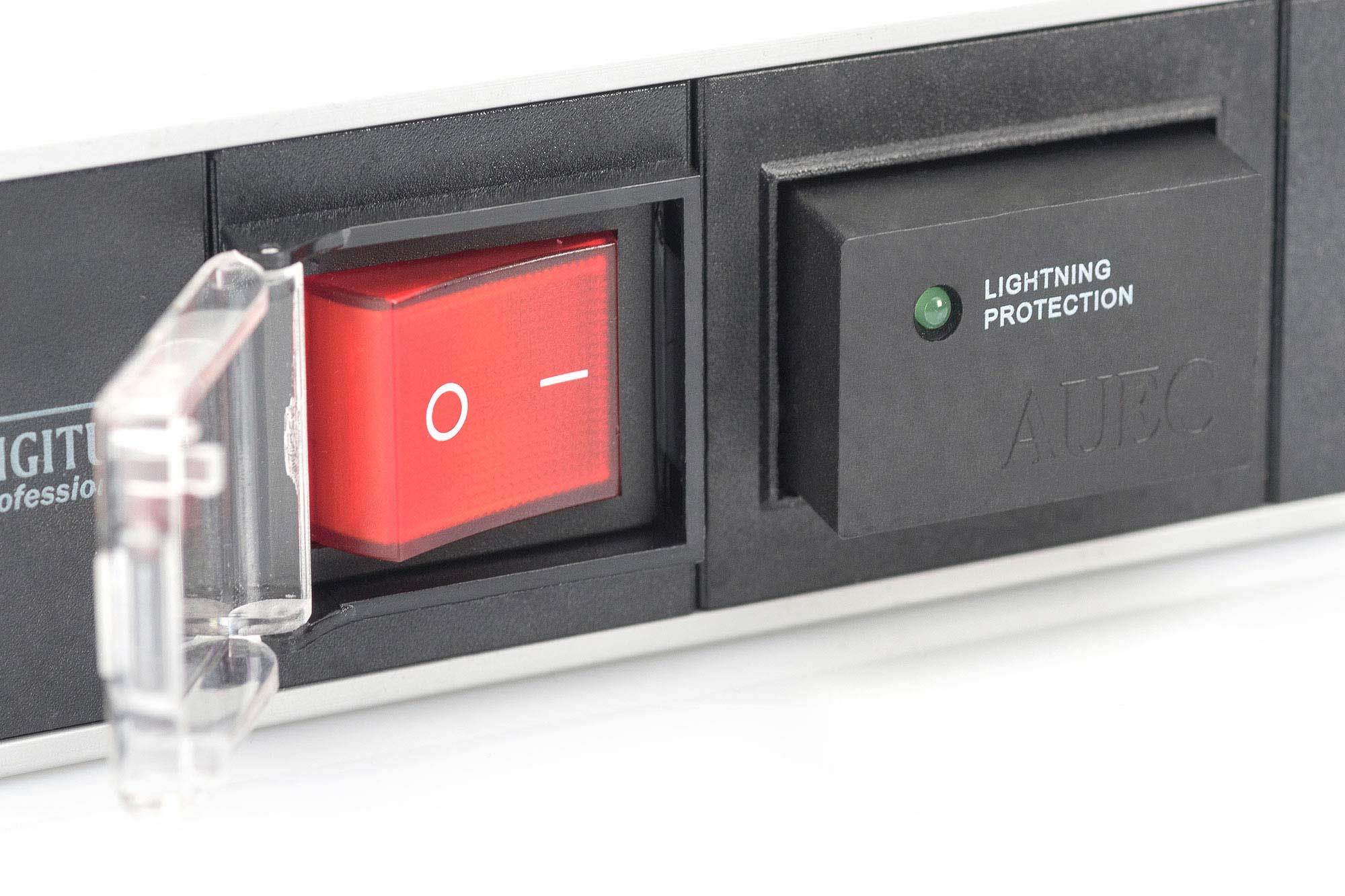 Listwa zasilająca DIGITUS 19" 1U 7 gniazd 16A 2m - obrazek 5