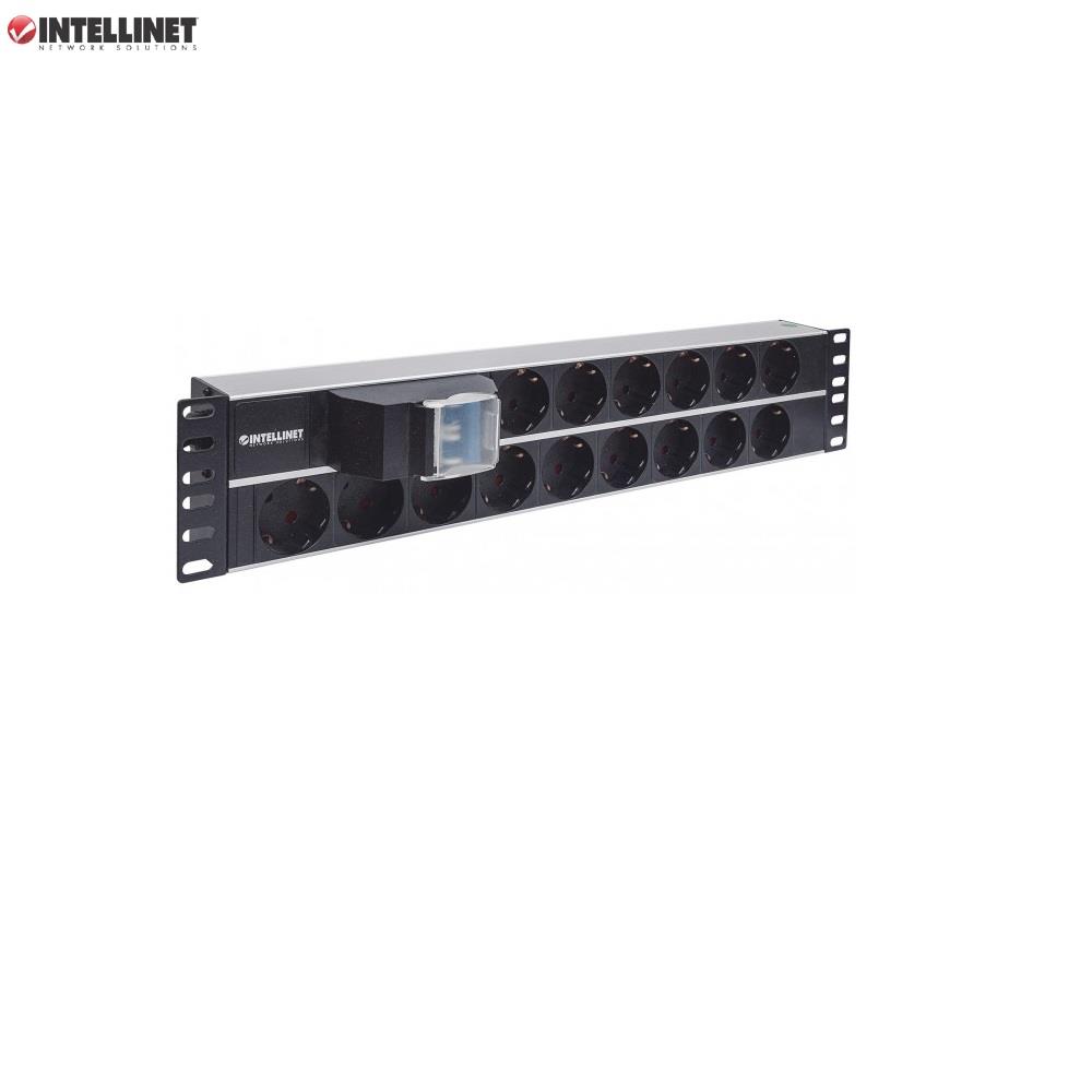 Listwa zasilająca Intellinet Rackowa 19 2U, 15 gniazd (Schuko) - obrazek 3