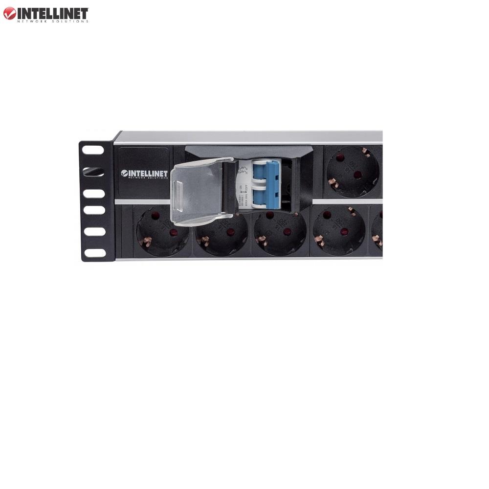 Listwa zasilająca Intellinet Rackowa 19 2U, 15 gniazd (Schuko) - obrazek 5