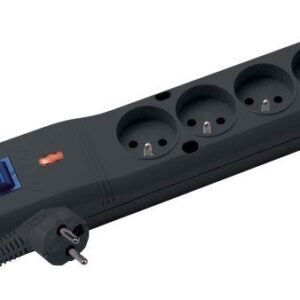 Listwa zasilająca Lestar LF-530WA 5+ 2,5m czarna