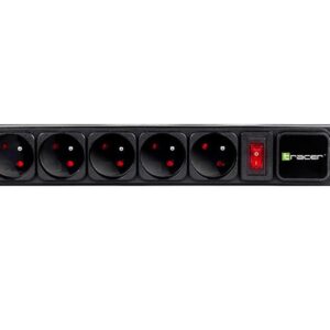 Listwa zasilająca przeciwprzepięciowa Tracer PowerGear 1.5 m, 5 gniazd, wyłącznik
