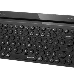 Klawiatura bezprzewodowa mini A4Tech FSTYLER FBK30 Black 2.4GHz+BT (Silent)