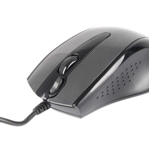 Mysz przewodowa A4Tech N-500F-1 V-Track USB czarno-szara