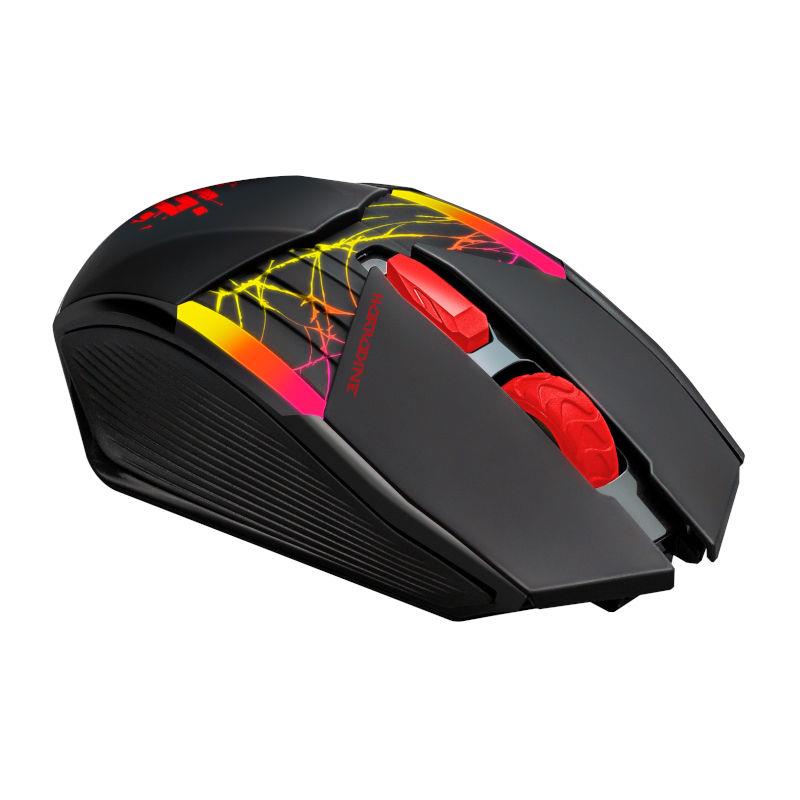 Mysz bezprzewodowa Defender HORRODINE GM-237 optyczna 3200dpi czarna RGB AKUMULATOR 6 przycisków Gaming - obrazek 2