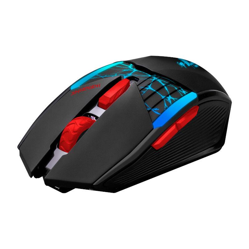 Mysz bezprzewodowa Defender HORRODINE GM-237 optyczna 3200dpi czarna RGB AKUMULATOR 6 przycisków Gaming - obrazek 3