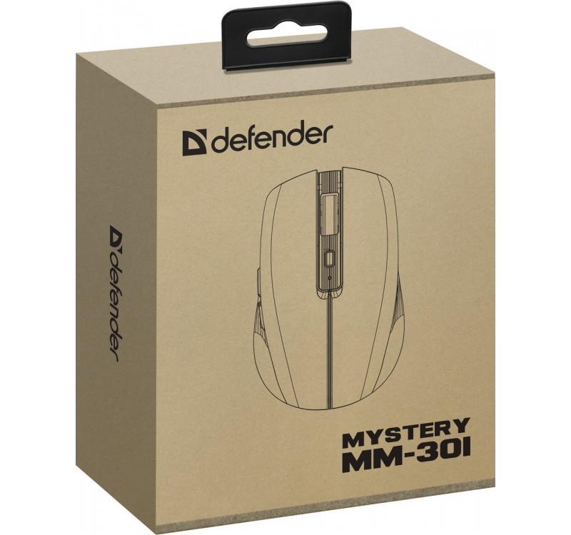 Mysz bezprzewodowa Defender MYSTERY MM-301 optyczna 1600dpi 2.4 GHz + Bluetooth fiolet AKUMULATOR bezklikowa silent - obrazek 7