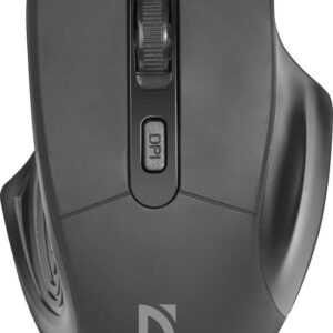 Mysz bezprzewodowa Defender DATUM MB-345 optyczna 1600dpi 4P czarna