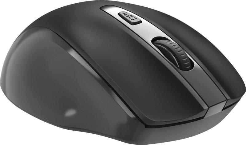Mysz bezprzewodowa Defender PRIME MB-053 optyczna bezklikowa silent 1600dpi czarna - obrazek 3