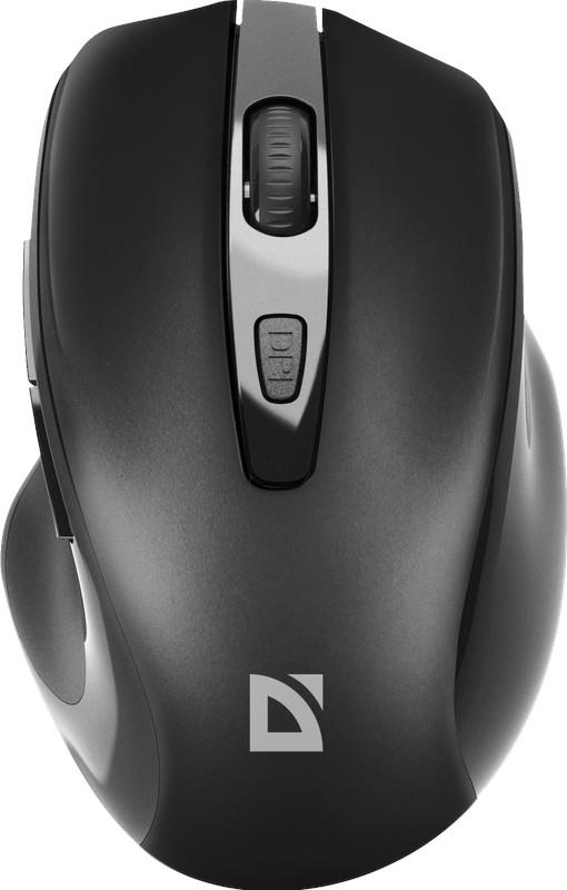 Mysz bezprzewodowa Defender PRIME MB-053 optyczna bezklikowa silent 1600dpi czarna - obrazek 6