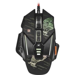 Mysz przewodowa Defender STARX GM-390L 3200dpi Gaming 8P + GRA